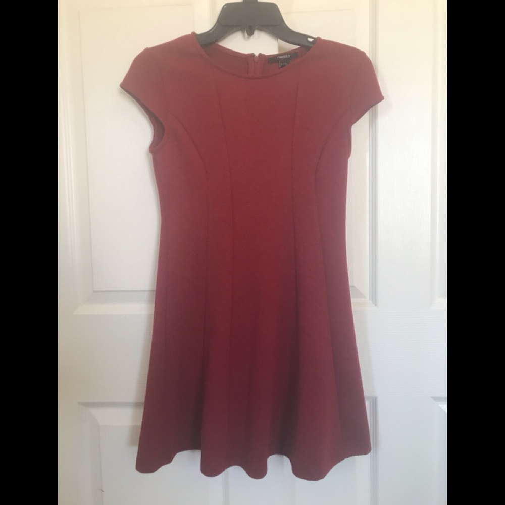 Forever 21 Red Dress Womens Size Small